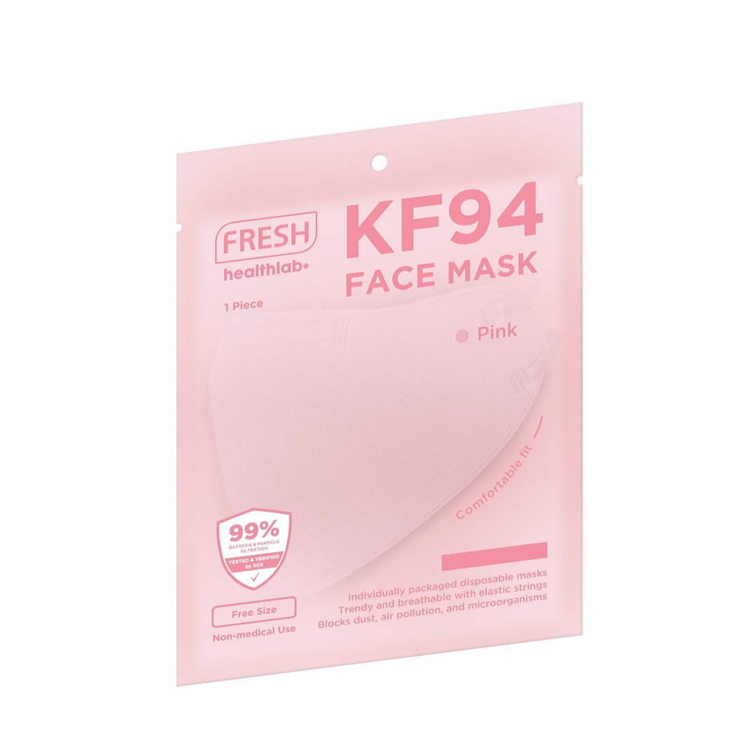 Healthlab+ KF94 Face Mask Pink