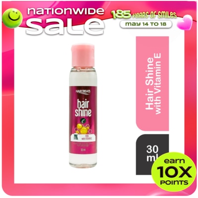 HAIR TREATS - Hair Shine Color Series Pink with Vitamin E 30ml