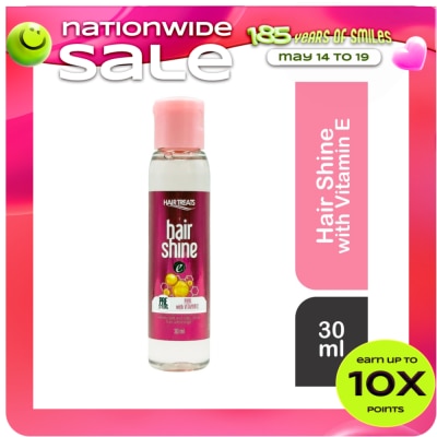HAIR TREATS - Hair Shine Color Series Pink with Vitamin E 30ml