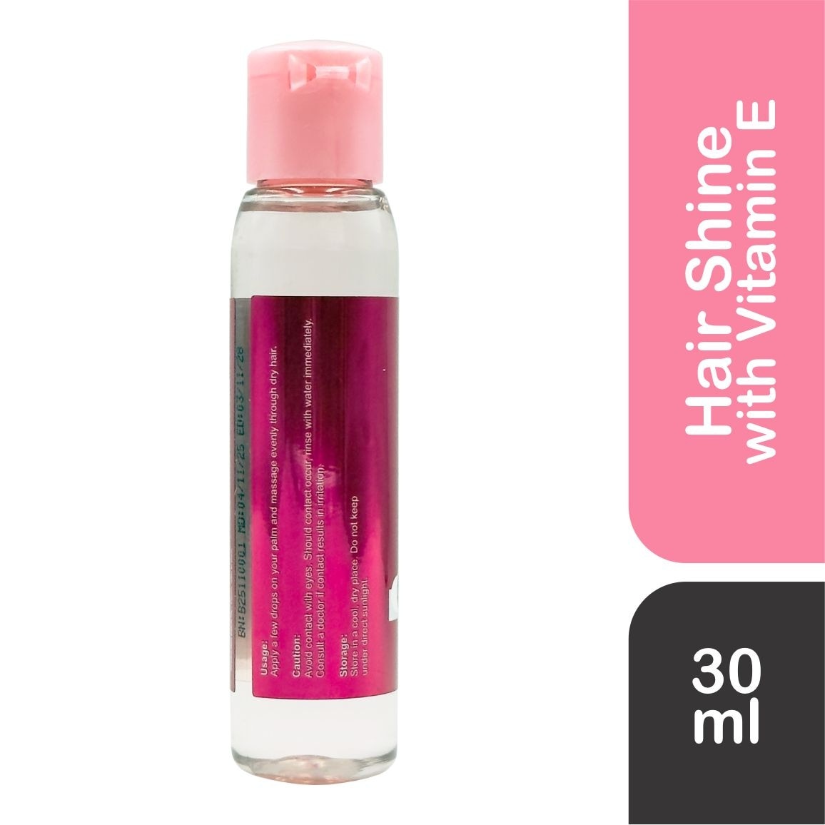 Hair Shine Color Series Pink with Vitamin E 30ml