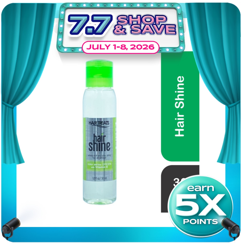 Hair Shine Color Series Green with Vitamin E 30ml