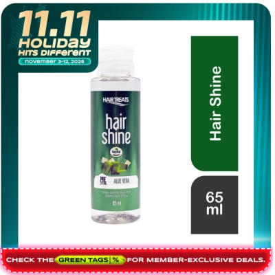 HAIR TREATS Hair Shine Aloe Vera 65ml image