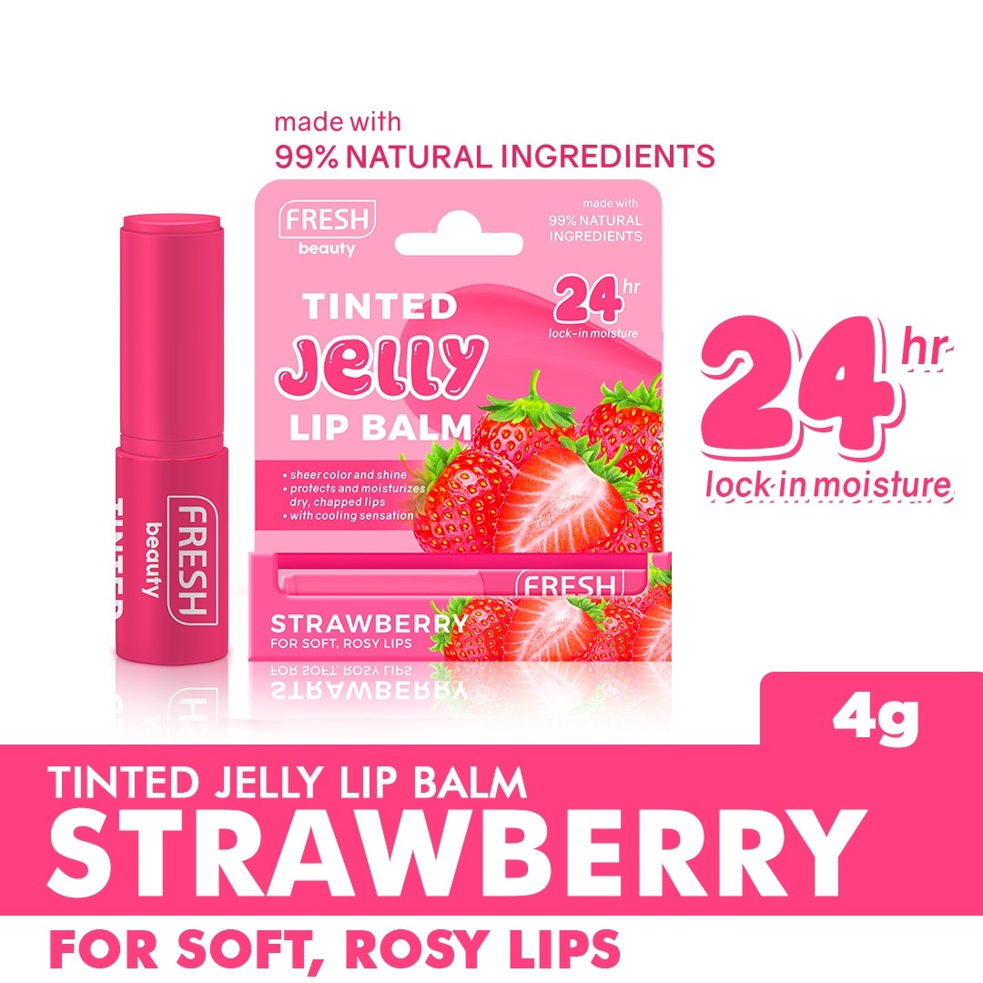 FRESH Beauty Tinted Jelly Lipbalm Strawberry 4g