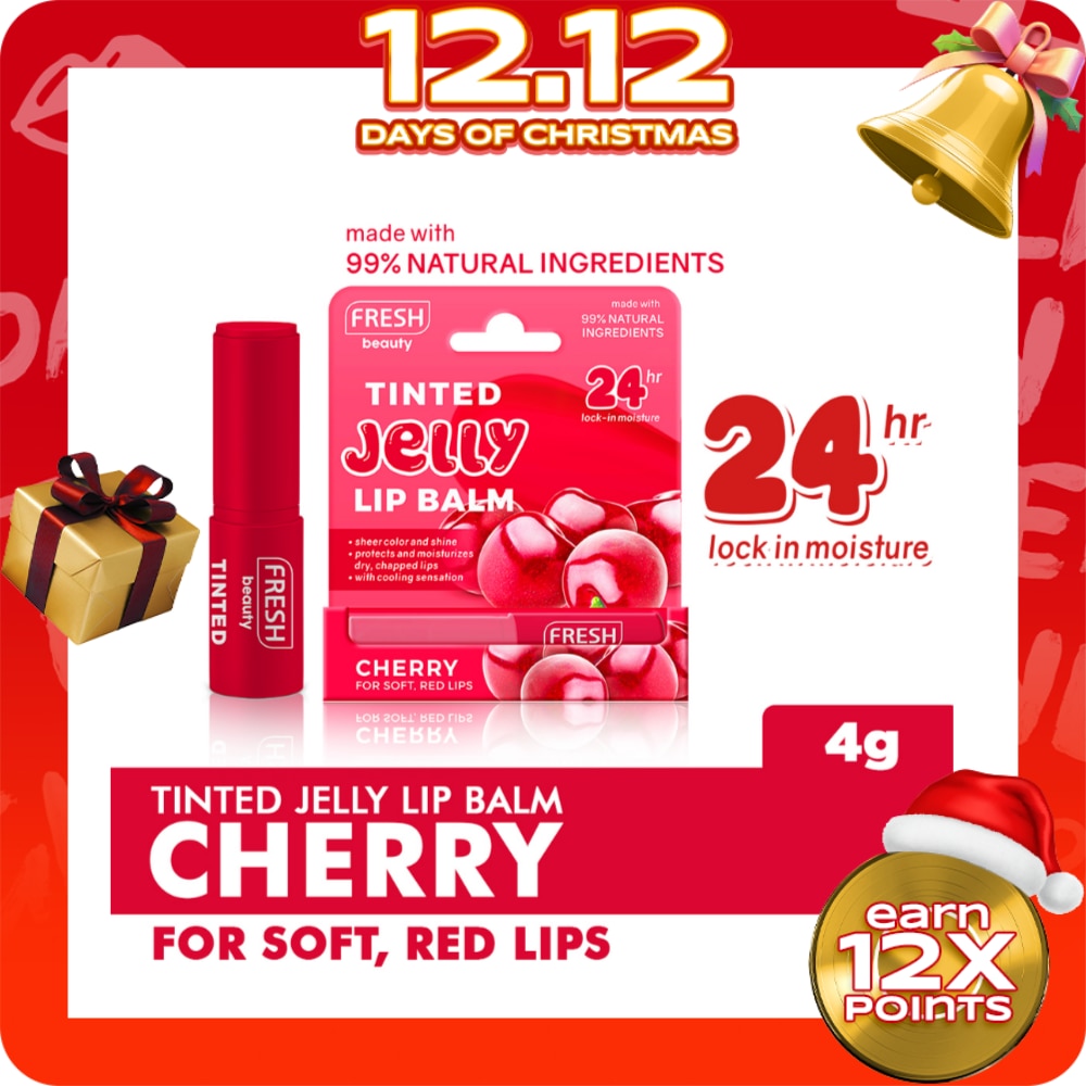 FRESH Beauty Tinted Jelly Lipbalm Cherry 4g