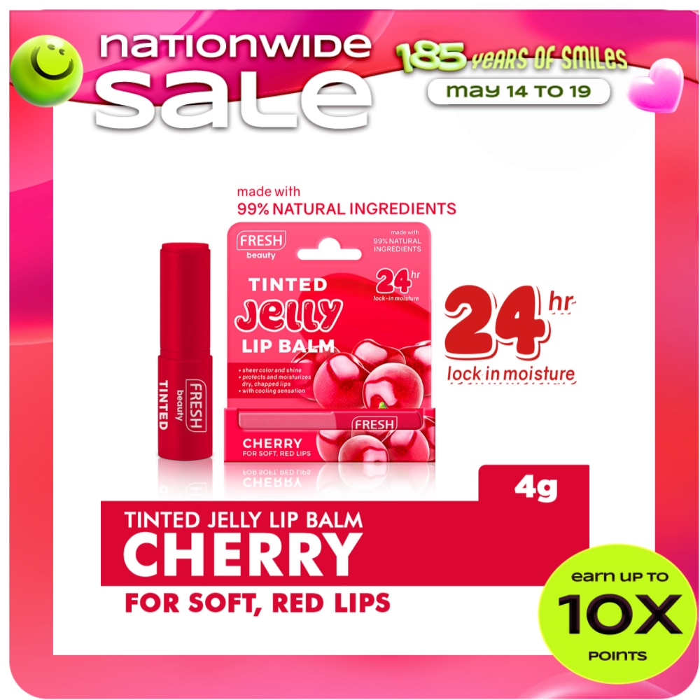 FRESH Beauty Tinted Jelly Lipbalm Cherry 4g
