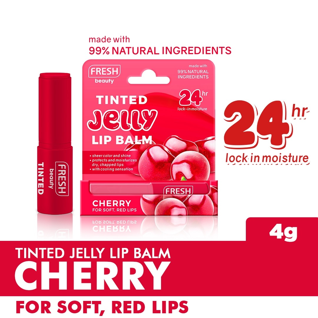 FRESH Beauty Tinted Jelly Lipbalm Cherry 4g