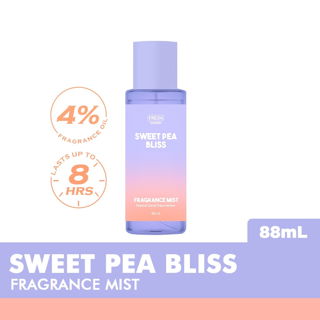 Scentlab Fragrance Mist Sweet Pea Bliss 88mL