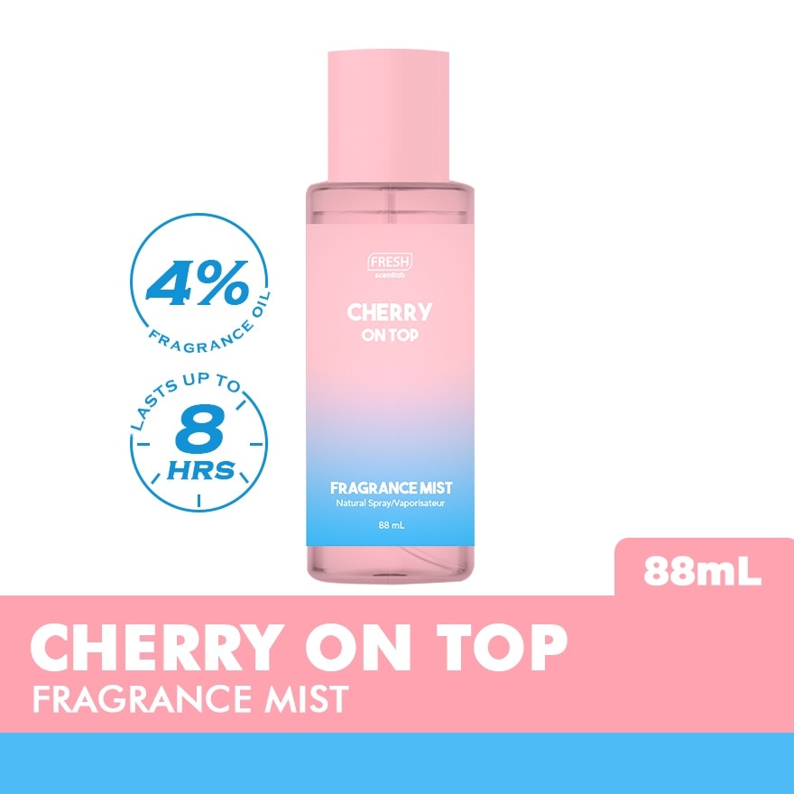 Scentlab Fragrance Mist Cherry on Top 88mL