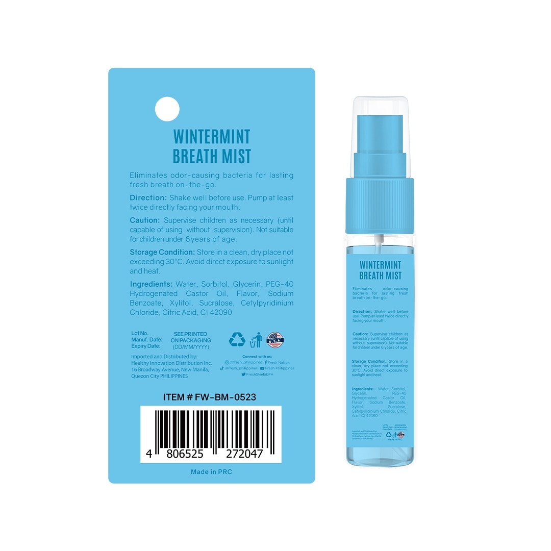 Wintermint Breath Mist 10ml