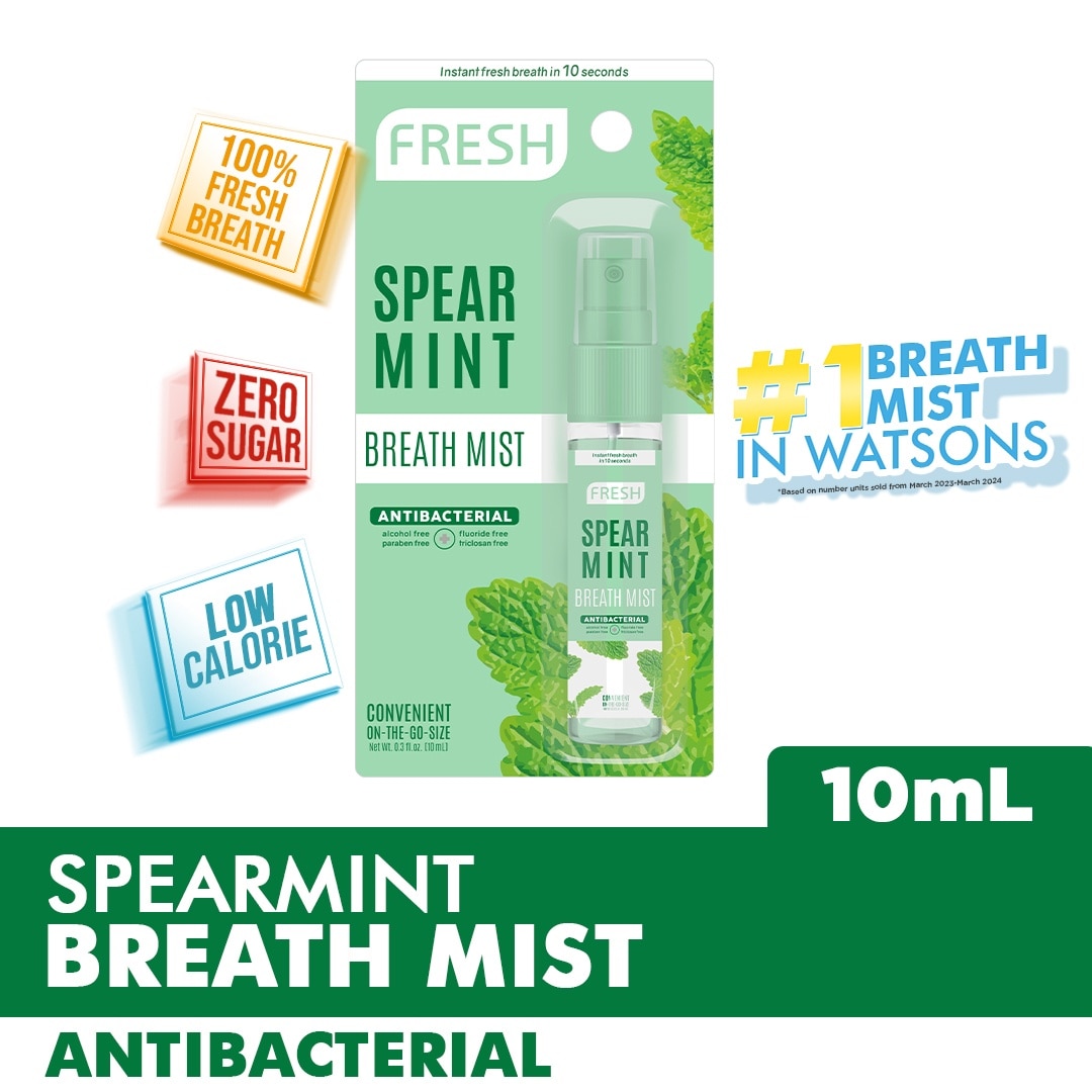 FRESH Spearmint Breath Mist 10ml