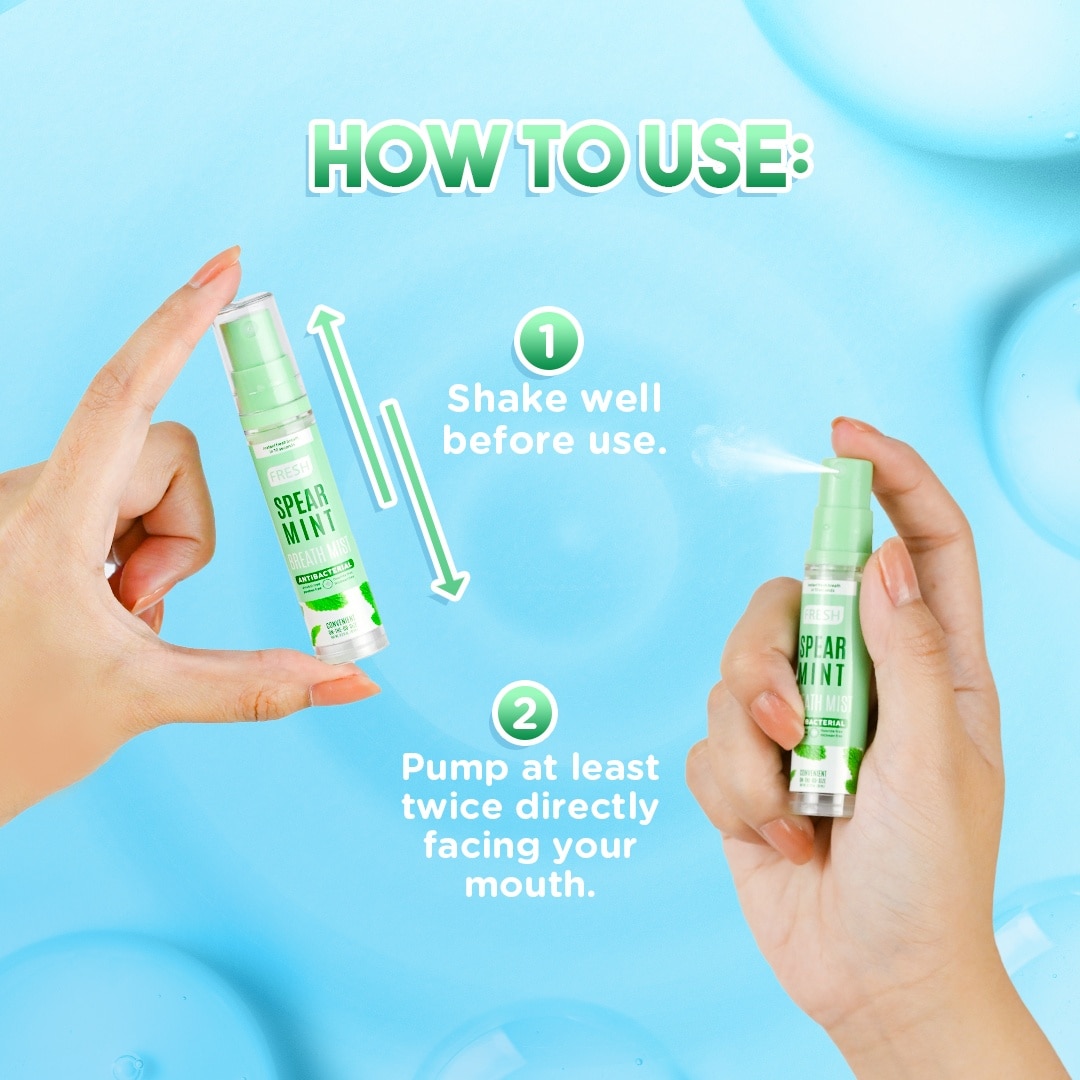 FRESH Spearmint Breath Mist 10ml