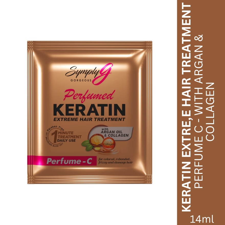 Perfume C Keratin Extreme Hair Treatment 14ml