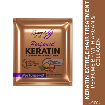 SYMPLY G Perfume B Keratin Extreme Hair Treatment 14ml