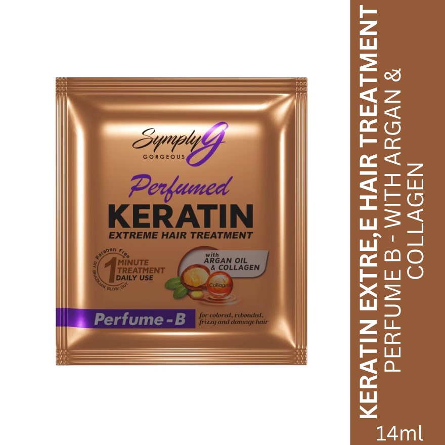 Perfume B Keratin Extreme Hair Treatment 14ml