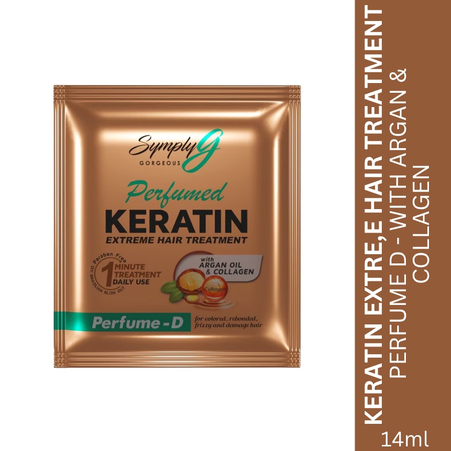 Perfume D Keratin Extreme Hair Treatment 14ml