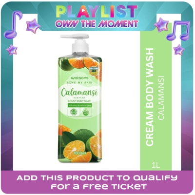 WATSONS - Love My Skin Cream Body Wash Calamansi 1L
