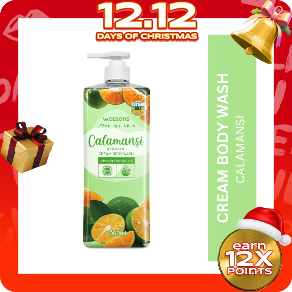 Love My Skin Cream Body Wash Calamansi 1L