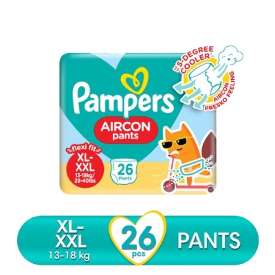 PAMPERS PAMPERS Aircon Pants Value Pack Diapers XL 26s