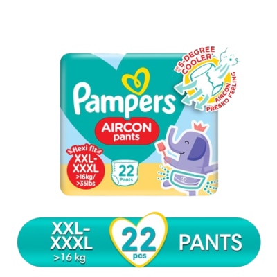 PAMPERS PAMPERS Aircon Pants Value Pack Diapers XXL 22s
