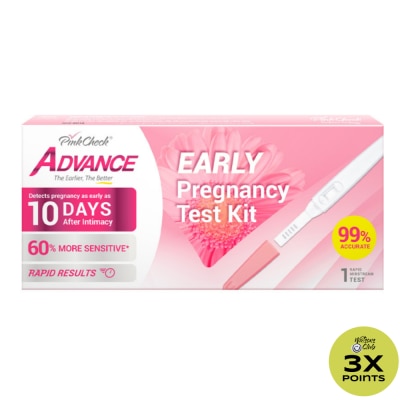 PINKCHECK Advance Midstream Early Pregnancy Test Kit 1s