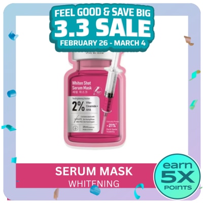 WATSONS Whitening Serum Mask 1 sheet