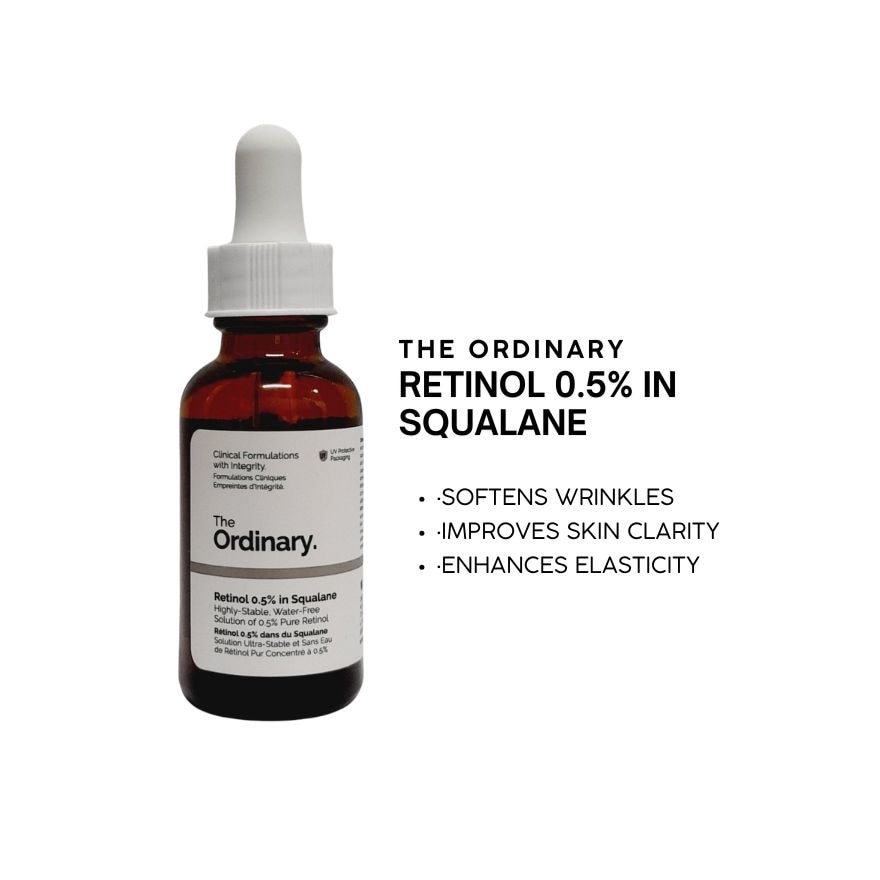 Retinol 0.5% in Squalane 30ml