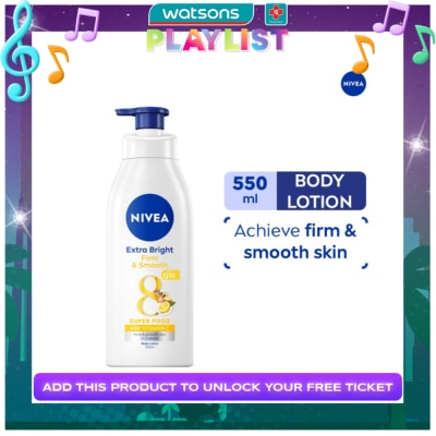 NIVEA NIVEA Body Extra Bright Firm & Smooth Lotion 550ml