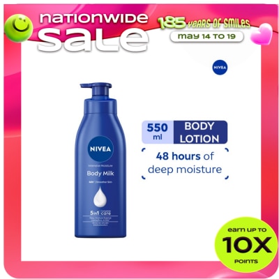 NIVEA - Body Lotion Intensive Moisture Body Milk for dry skin 550ml