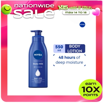 NIVEA - Body Lotion Intensive Moisture Body Milk for dry skin 550ml