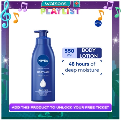 NIVEA Body Lotion Intensive Moisture Body Milk for dry skin 600ml