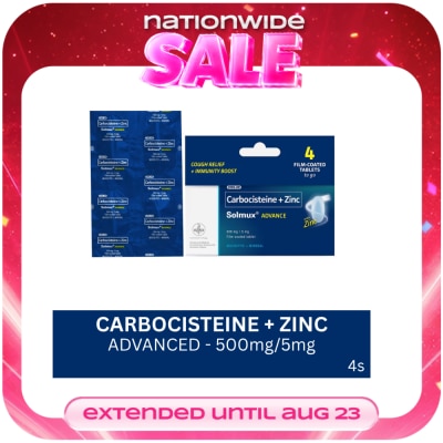 SOLMUX - Solmux Advance Carbocisteine + Zinc 4s image