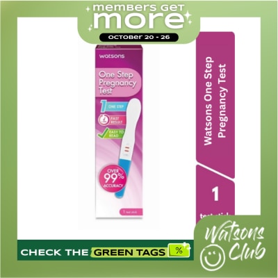 WATSONS Watsons One Step Pregnancy Test Stick 1S image