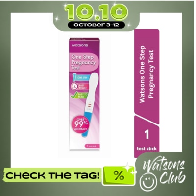 WATSONS Watsons One Step Pregnancy Test Stick 1S image