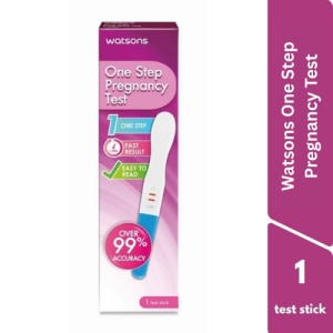Watsons One Step Pregnancy Test Stick 1S