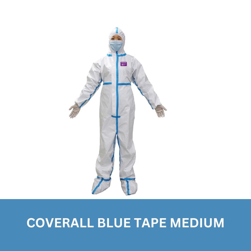 Coverall Blue Tape Medium