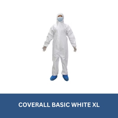 PANAMED Coverall Basic White XL