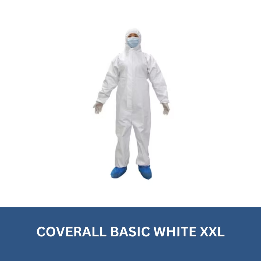 Coverall Basic White XXL