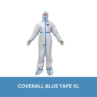 PANAMED Coverall Blue Tape XL