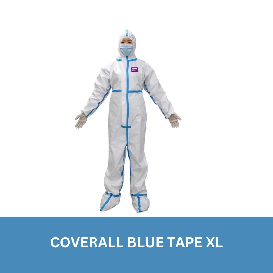 Coverall Blue Tape XL