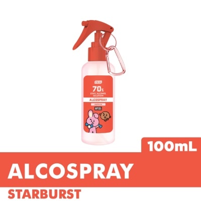 FRESH X BT21 Starburst Red Alcospray 100ml