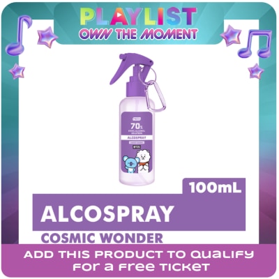 FRESH - X BT21 Cosmic Wonder Purple Alcospray 100ml