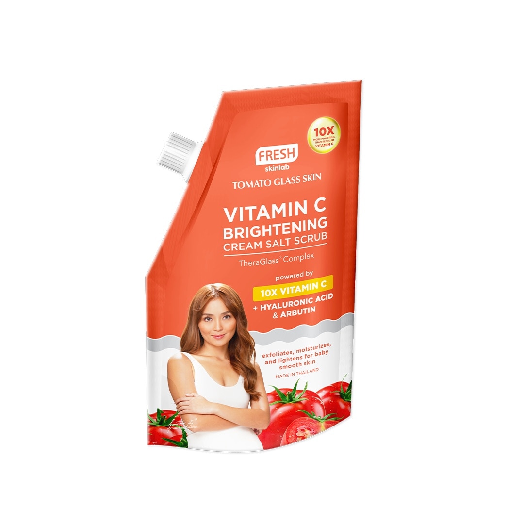 Skinlab Tomato Glass Skin Vitamin C + Arbutin Salt Scrub 300g