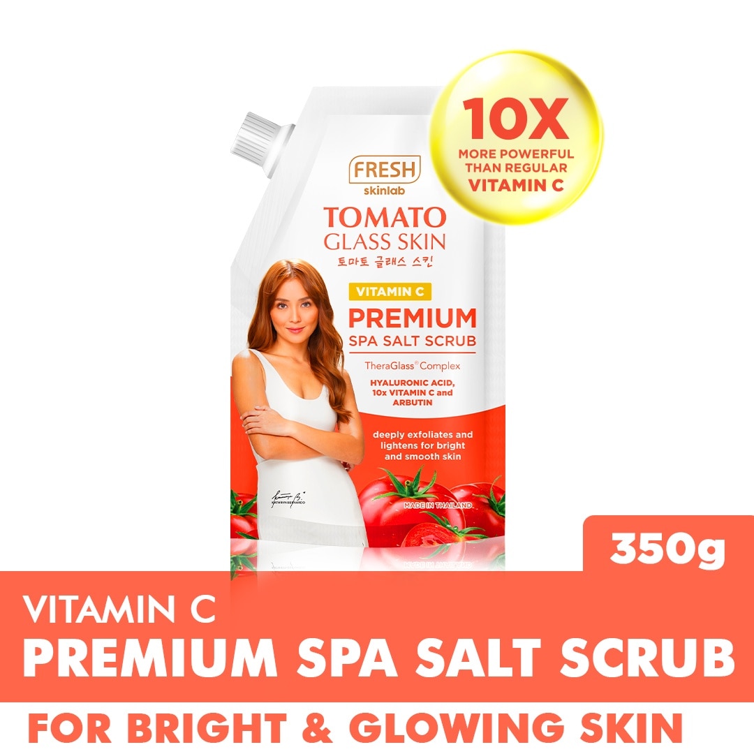 FRESH Skinlab Tomato Glass Skin Vitamin C Premium Salt Scrub 350g