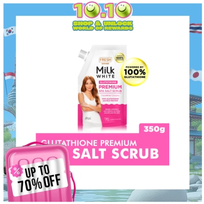 FRESH FRESH Skinlab White Milk Glutathione Premium Salt Scrub 350g