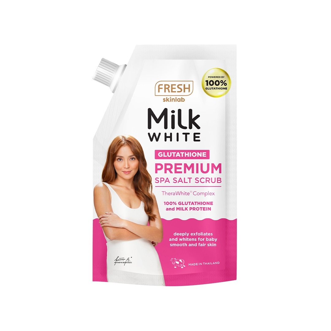 FRESH Skinlab White Milk Glutathione Premium Salt Scrub 350g