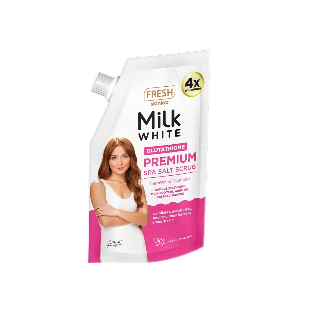 FRESH Skinlab White Milk Glutathione Premium Salt Scrub 350g