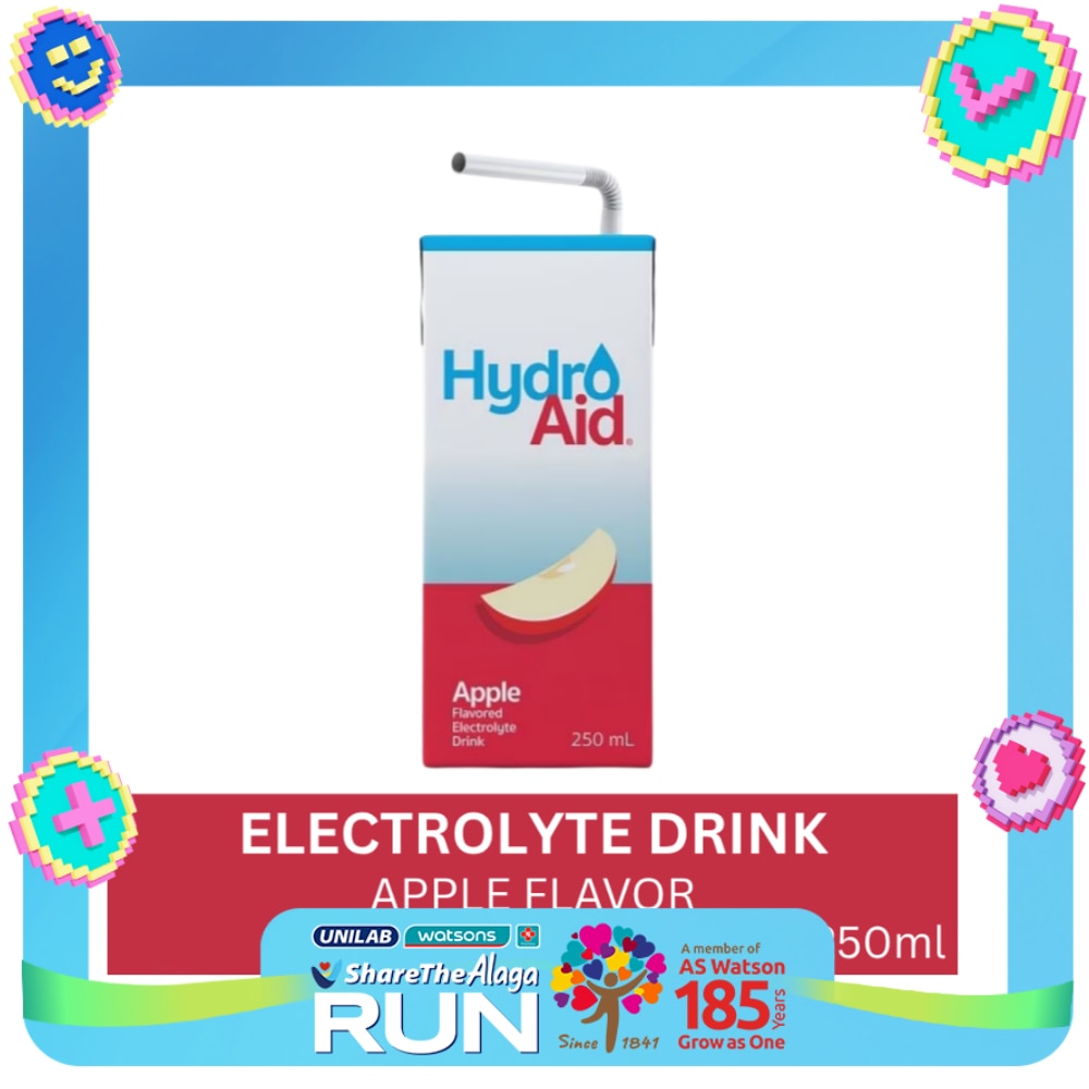 HYDRO AID Apple Flavored Electrolyte Drink 250ml