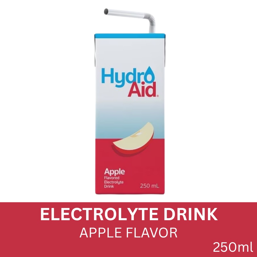HYDRO AID Apple Flavored Electrolyte Drink 250ml