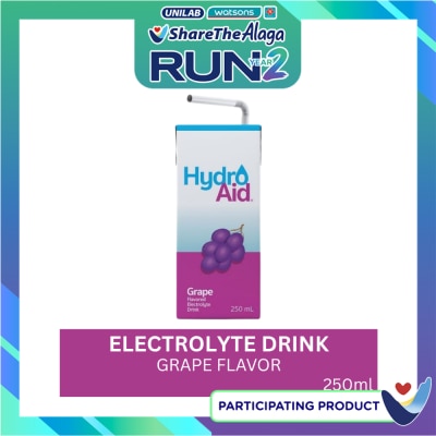 HYDRO AID HYDRO AID Grape Flavored Electrolyte Drink 250ml image