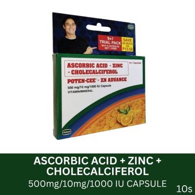 POTENCEE POTENCEE Advance Capsule 9 + 1 Pack